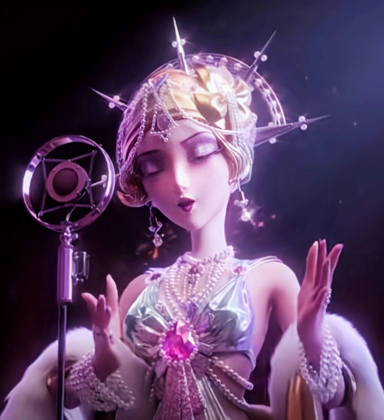 第五人格红蝶专属头像! 第五人格红蝶永夜极光专属头像来咯!
