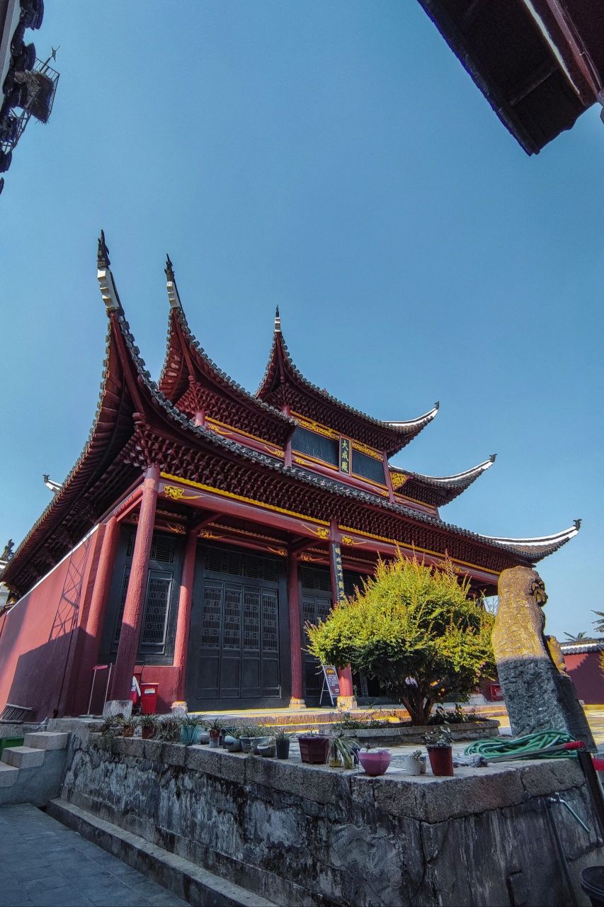 浠水文庙 浠水文庙位于闻一多的故乡湖北省黄冈市浠水县,座北朝南