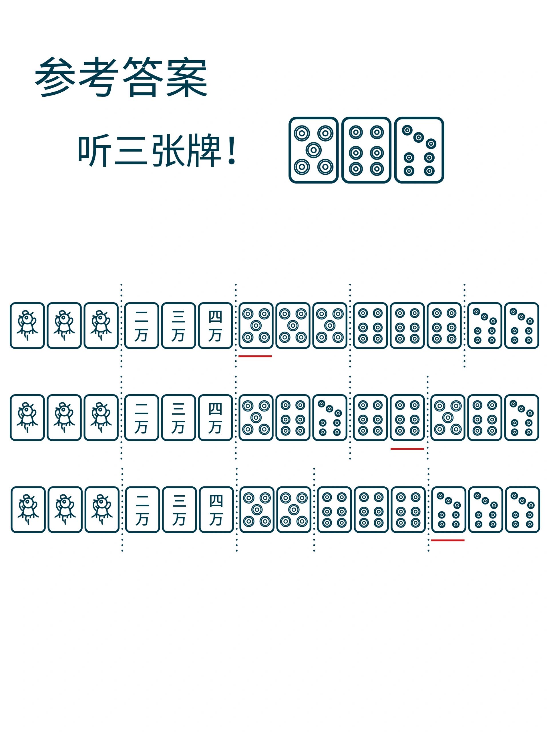 雀神养成计划|这种牌听什么 看到这牌的时候我也想了好久到底胡不胡四