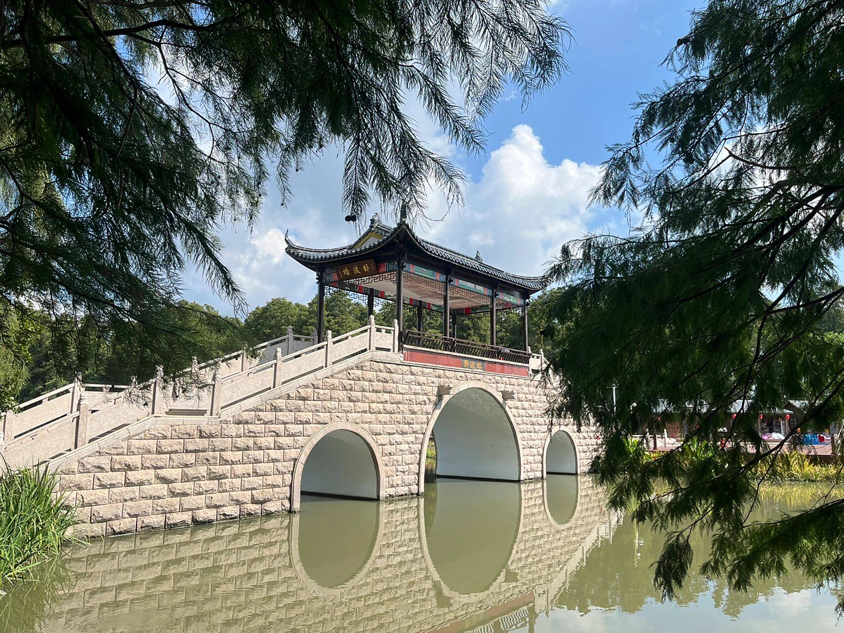 里下河国家湿地公园 原名"李中水上森林",位于兴化市李中镇.