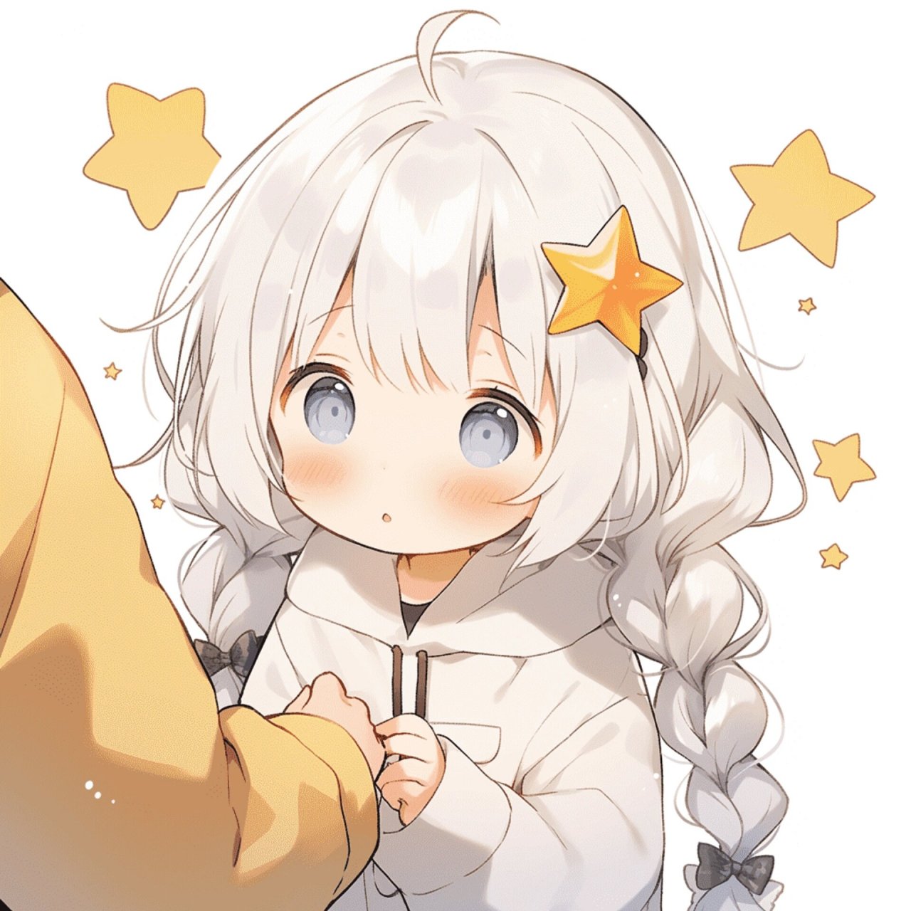 女生头像 | 摘星星的女孩