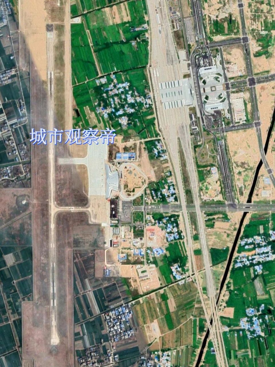 机场中国篇:安徽61阜阳西关机场 阜阳西关机场:这大概是除了上海