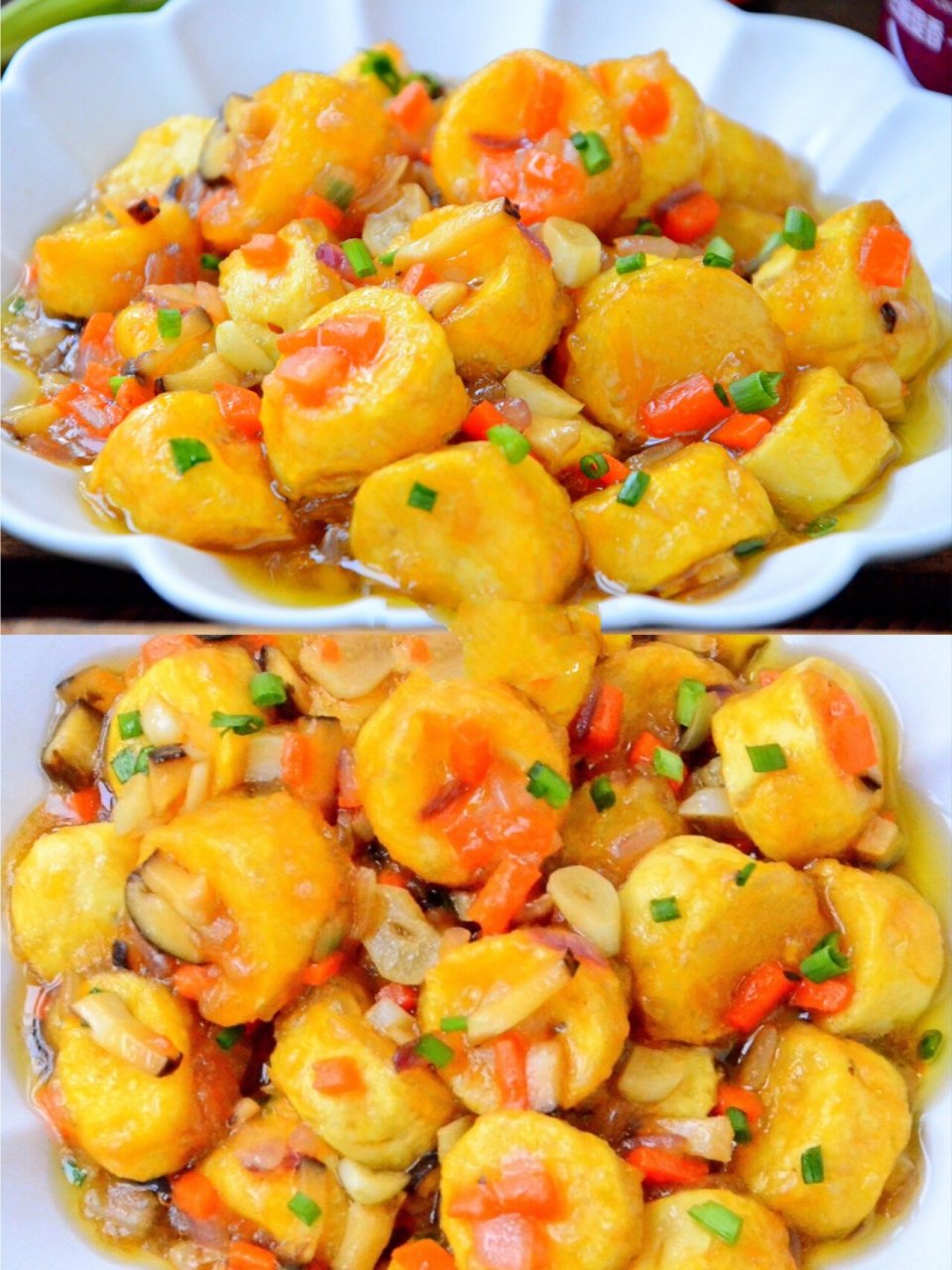 🌈低脂低卡的脆皮日本豆腐❗️好吃不长胖 🌱🌱🌱脆皮