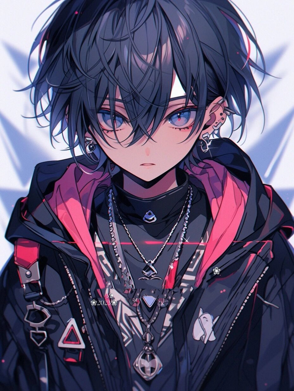 清透粉蓝|温甜幻想|清爽蓝色系男生头像 97粉蓝这种梦幻的配色,放在