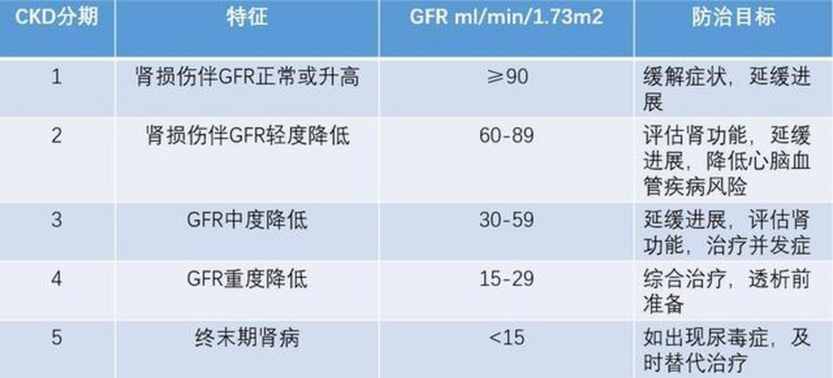 肾小球滤过率下降图片