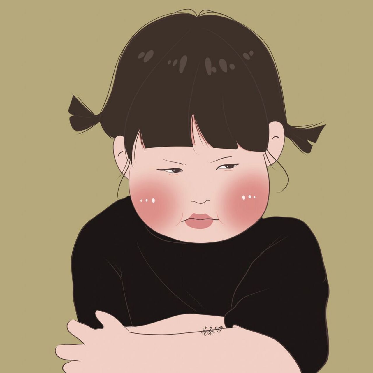 插画 | 头像 |你这个愚蠢的土拨鼠 图片92二改92商用92去签名