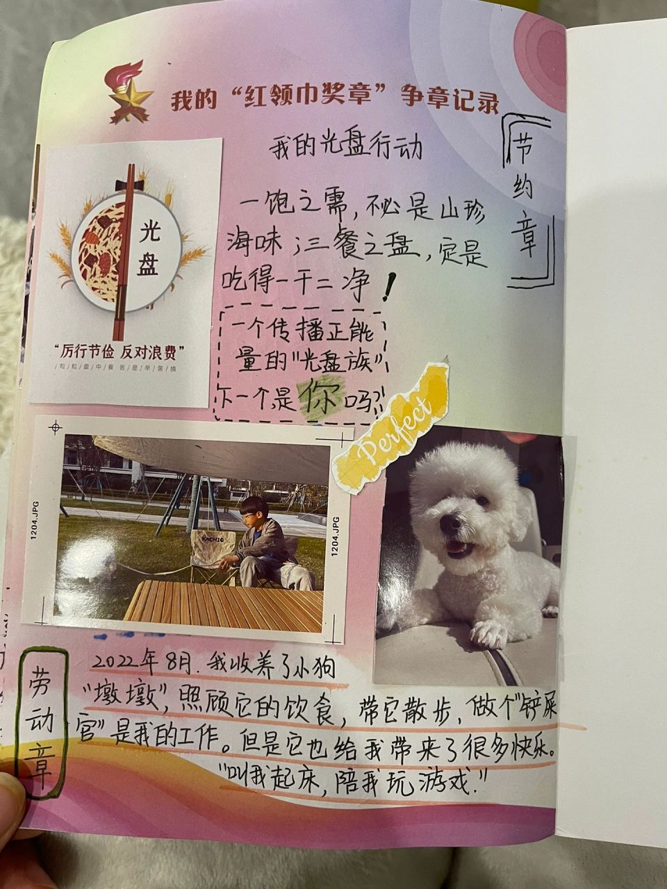 三年级红领巾争章手册 三年级红领巾争章手册