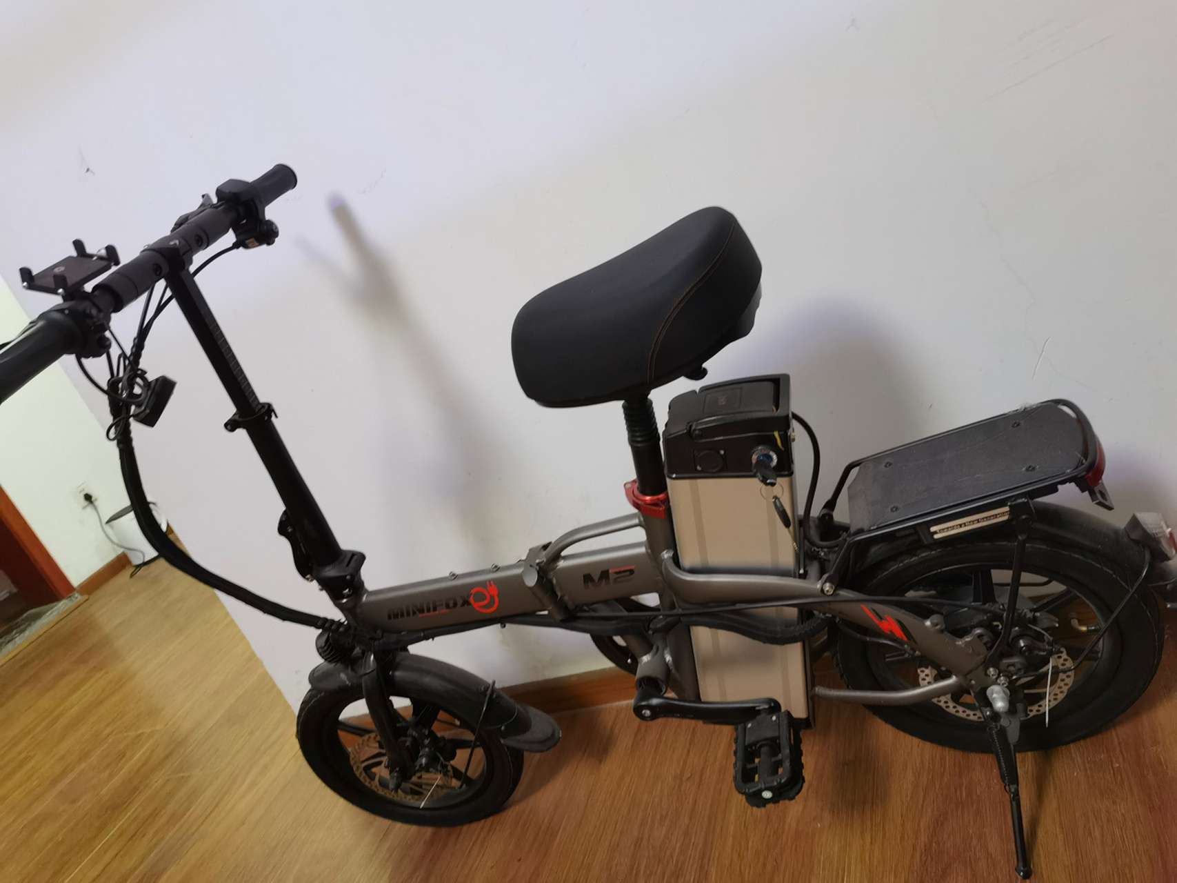 电动自行车折叠电动车代驾电动折叠车转让 家里人之前买来准备做代驾