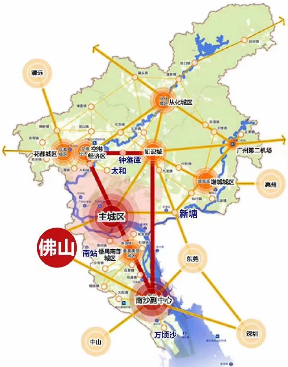 到2035年的广州地铁的蓝图,背后意义不简单 在写原创文章100篇系列