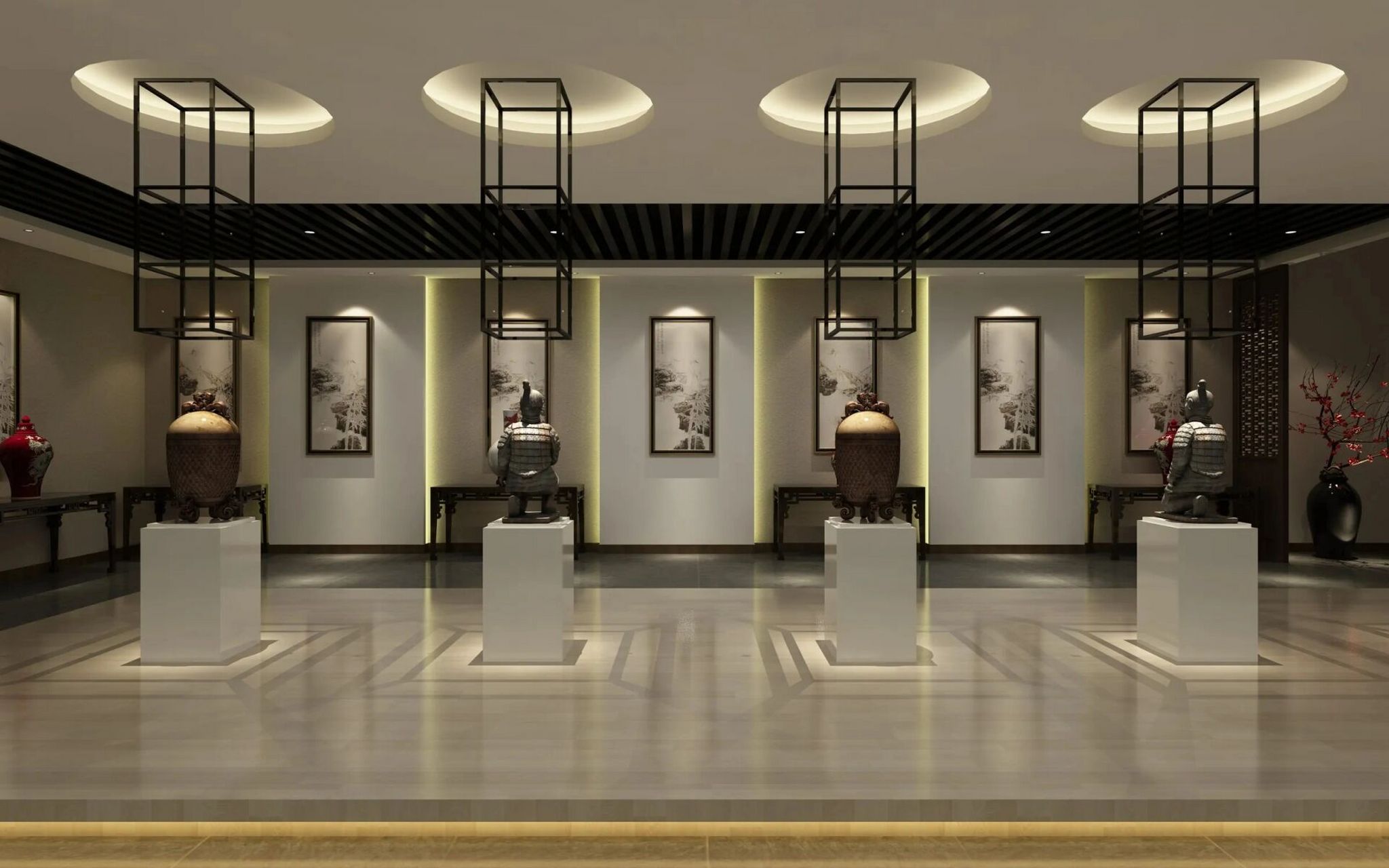 中式博物馆·展厅设计|主题展馆高级艺术展览