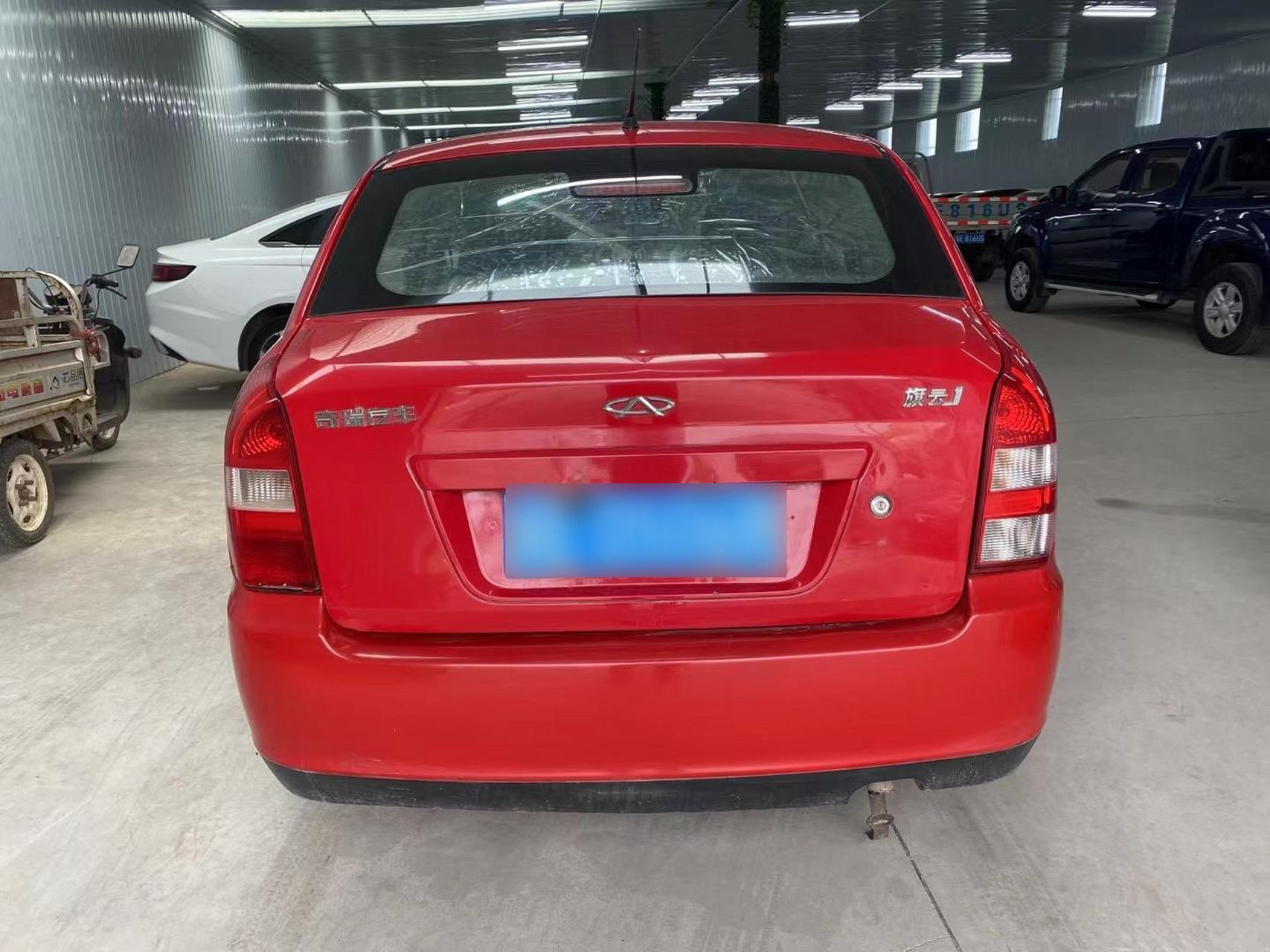 废铁价4000 带一整年保险  过户车  11年奇瑞旗云1.1.