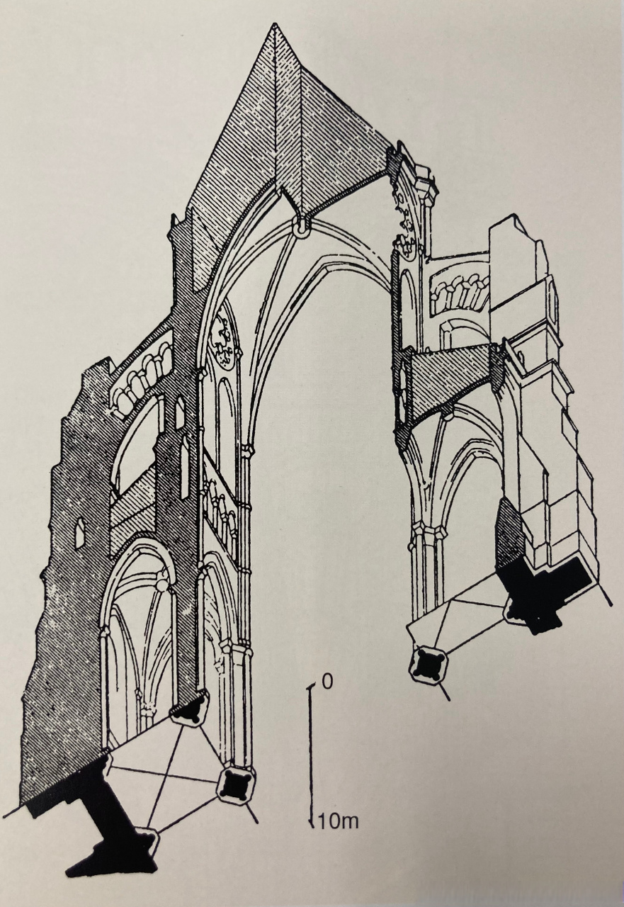 沙特尔大教堂手绘图片