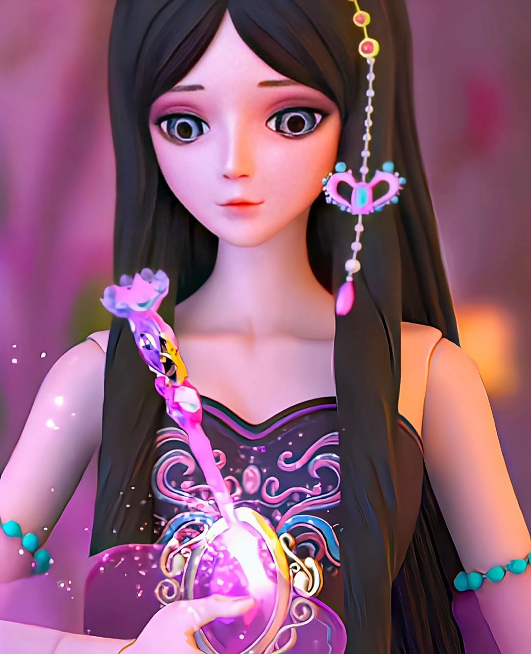 叶罗丽精灵梦罗丽公主(高清图片)