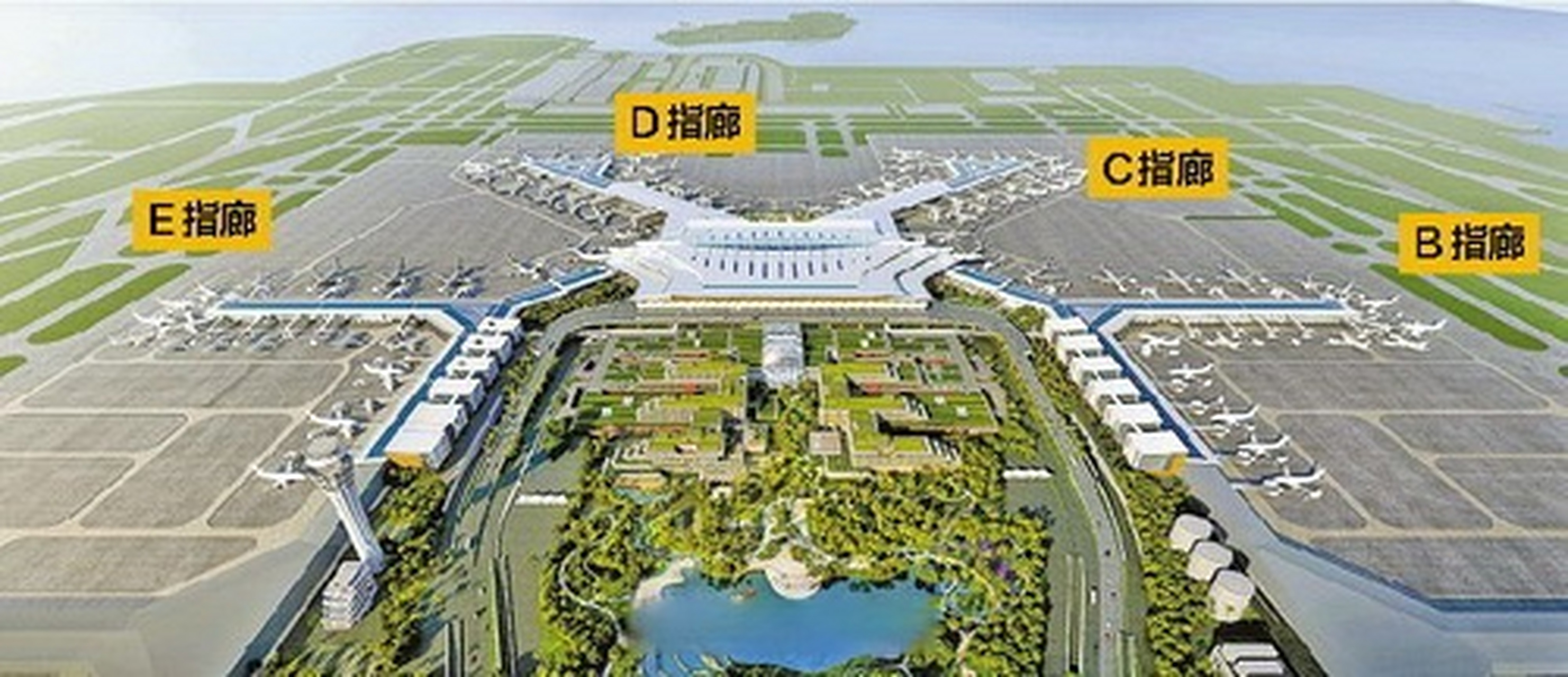 厦门翔安机场最新建设进展# 【翔安机场c指廊主体封顶】厦门翔安机场