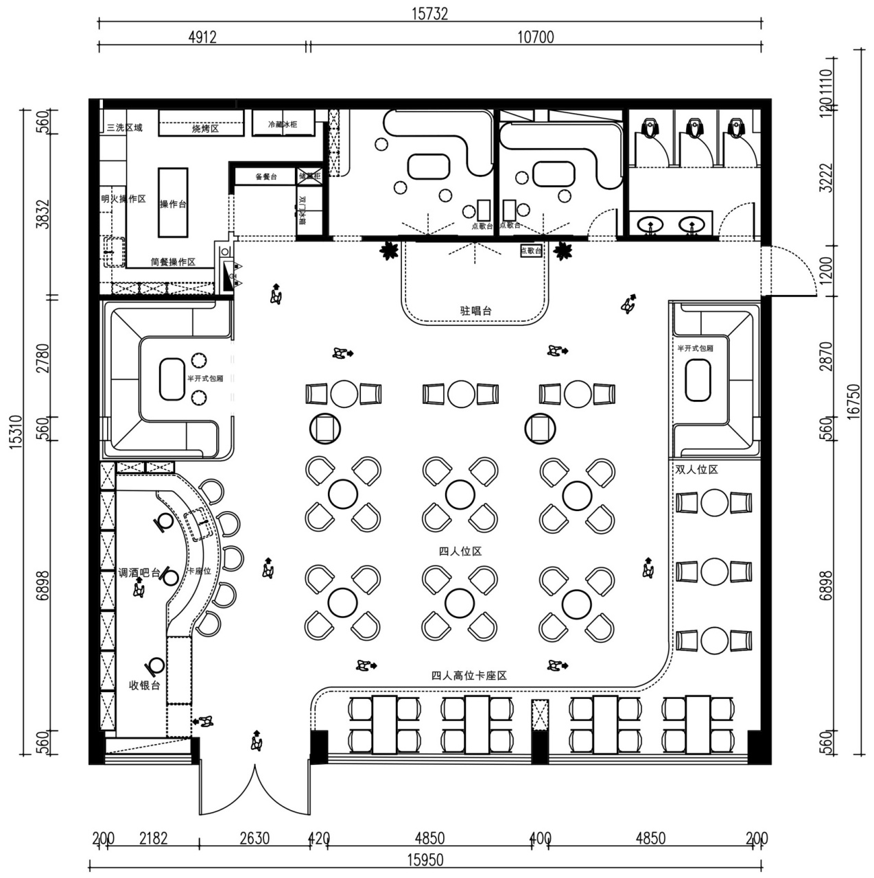 260㎡清吧,带你感受夜的魅惑与身心的升华 设计信息 设计地址:bai-du