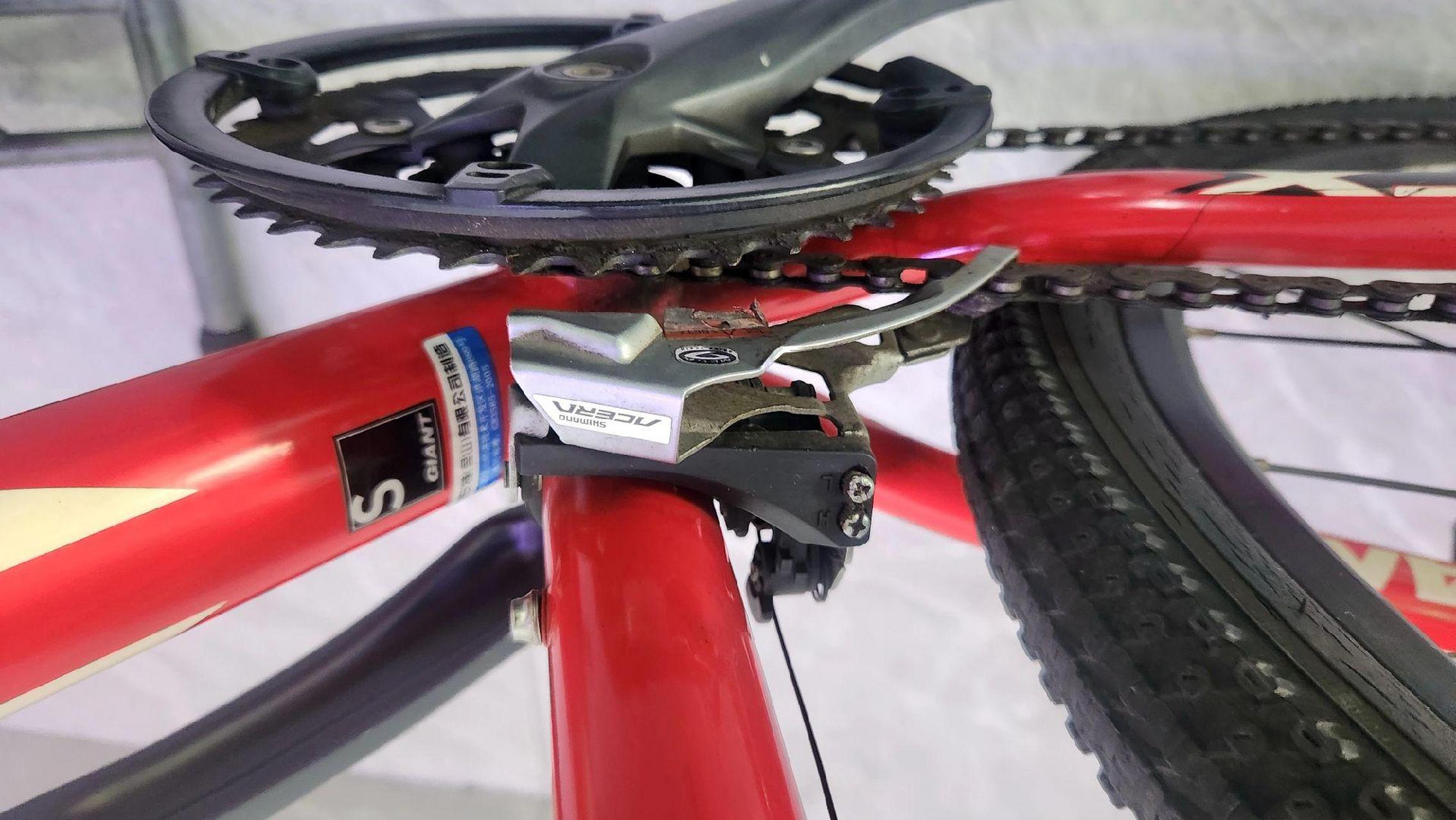 1580出捷安特atx777成色新性能完好,s码车架26寸轮组27速线控前叉