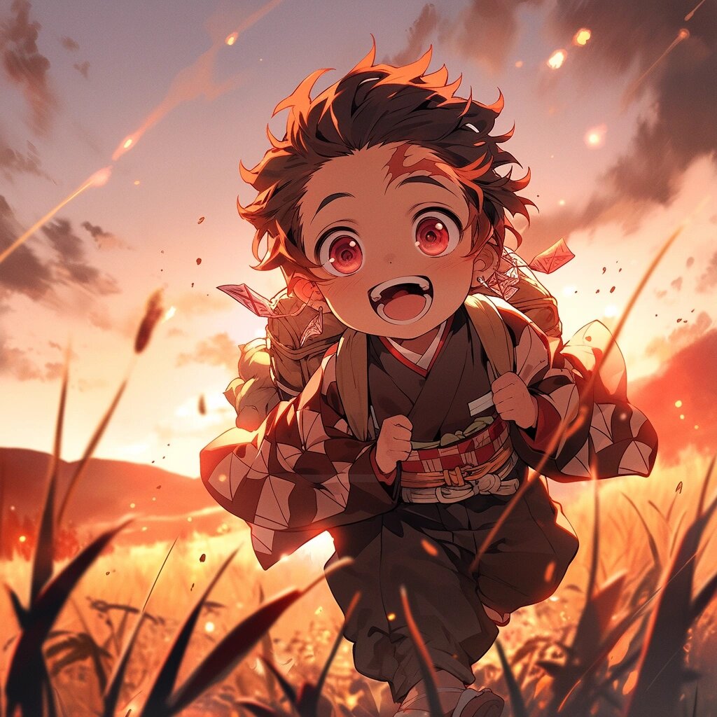 鬼灭之刃|炭治郎—可爱头像(4