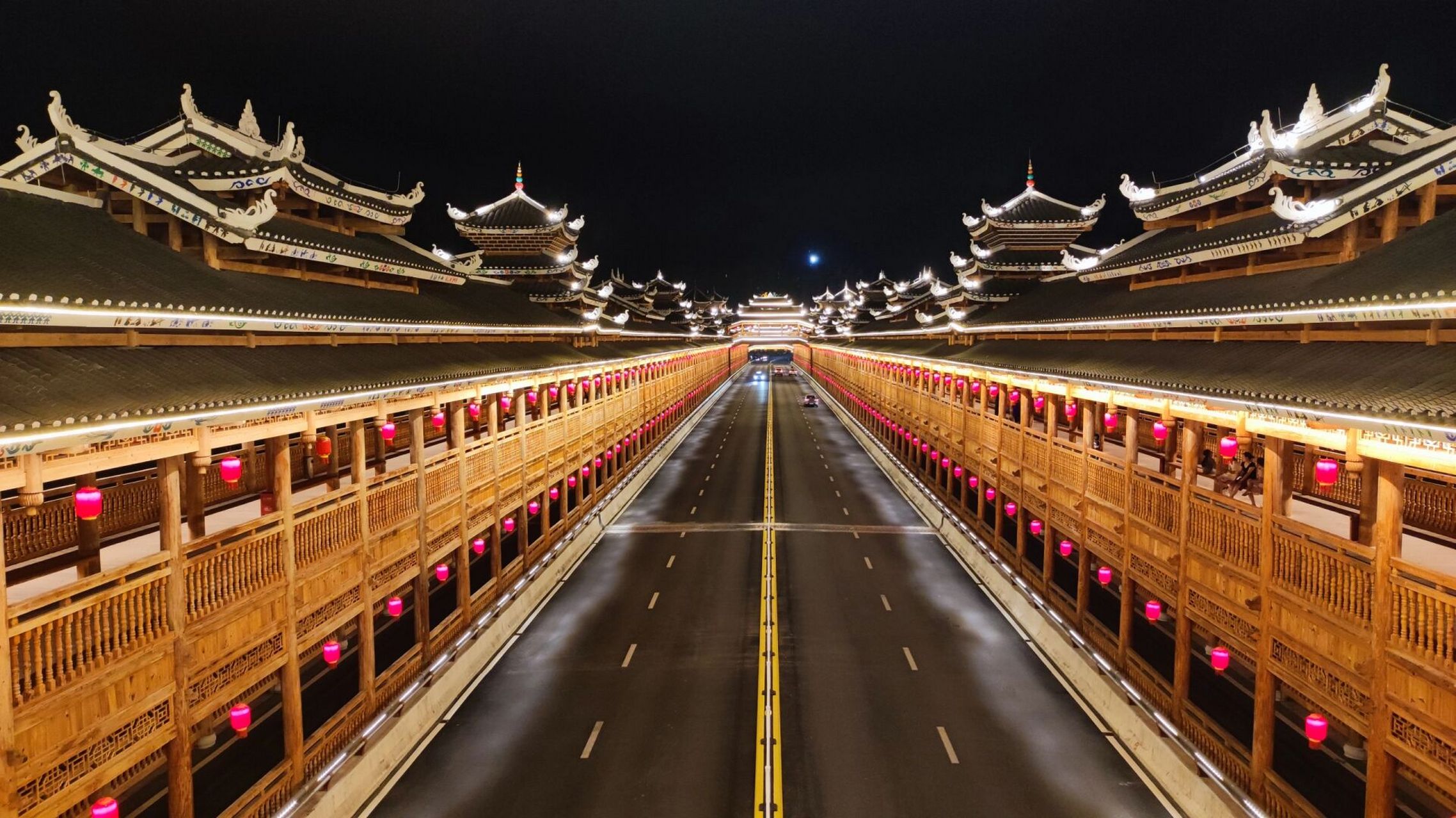 广西三江风雨桥图片