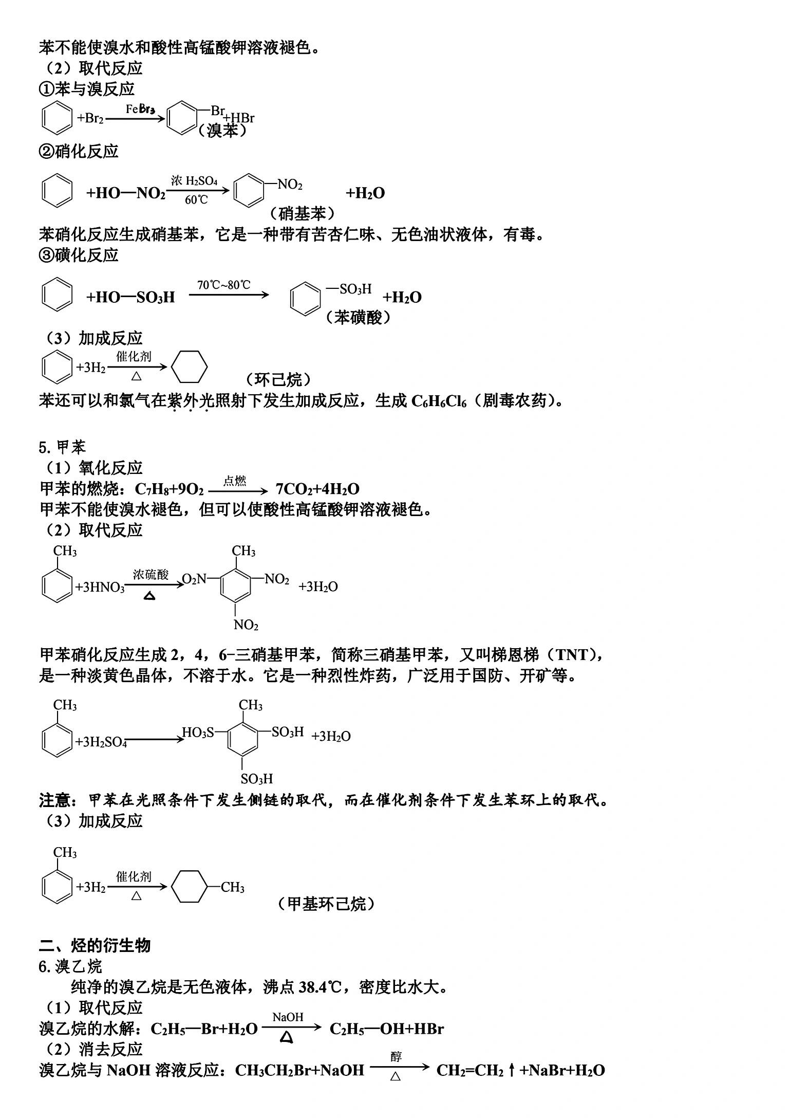 有机化学官能团与反应类型总结 有机化学官能团与反应类型总结