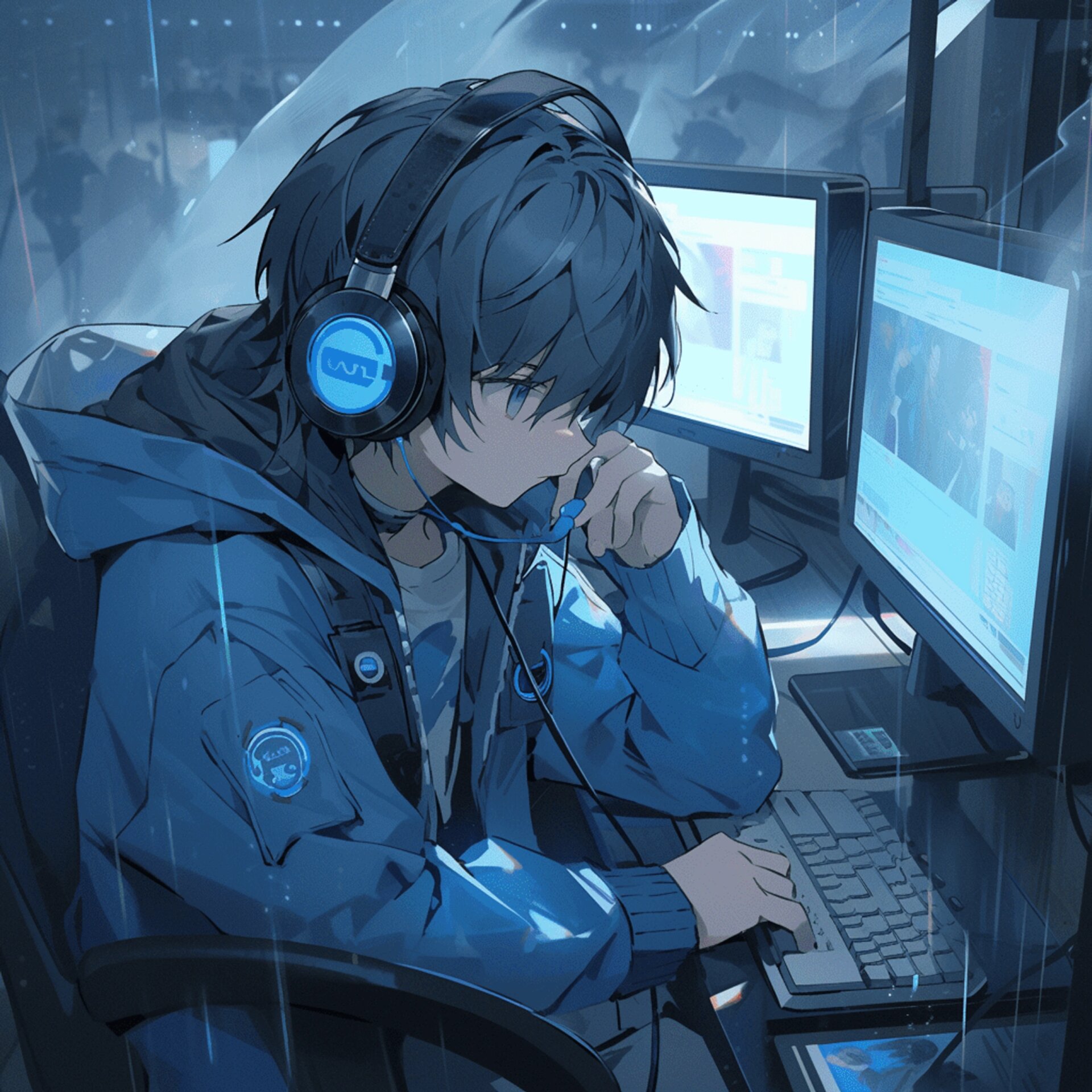 电竞少年92(动漫男头)