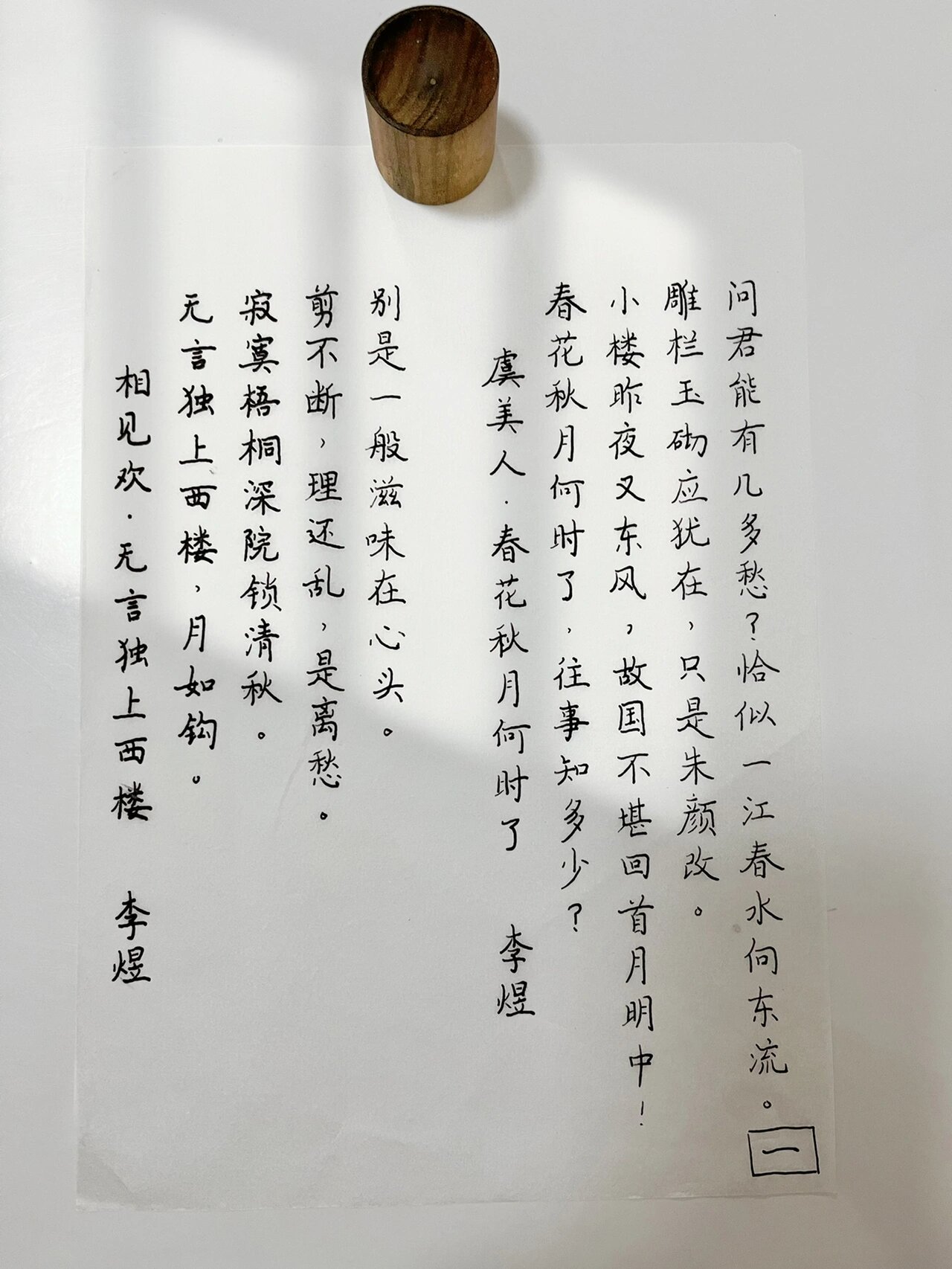 零基础簪花小楷硬笔书法自学,d16