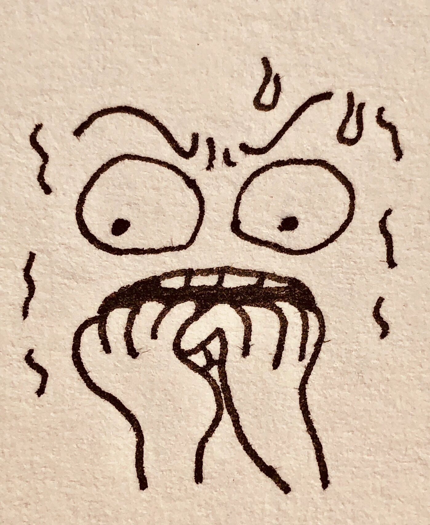 传纸条表情包～好可怕