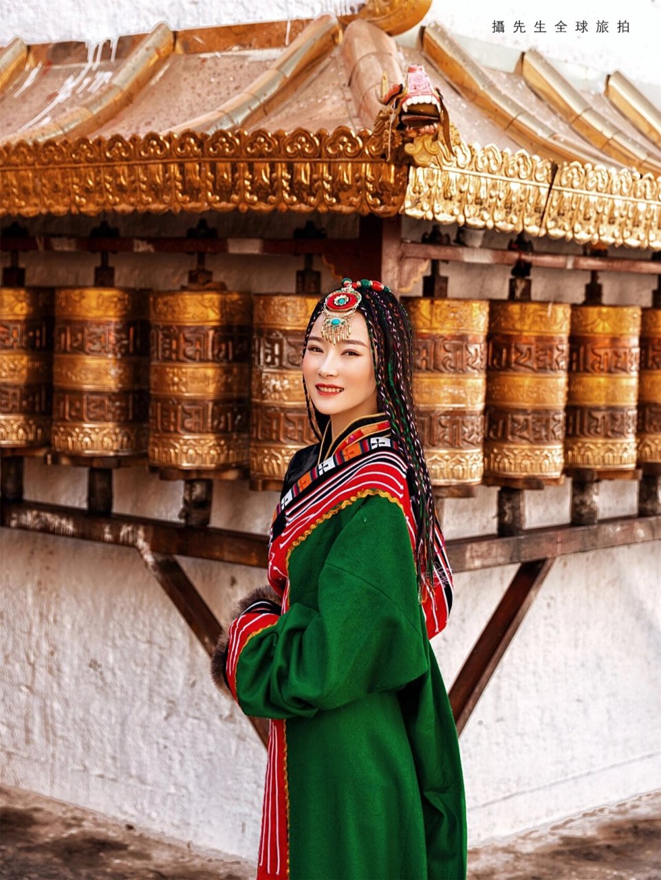 藏服写真/当一次拉萨街头最美的卓玛!