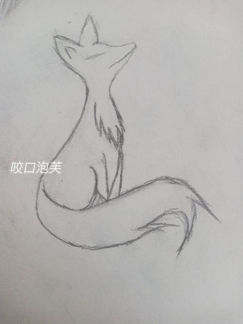 狐狸[   简笔画 小狐狸: "重要的东西用眼睛是看不见的,只有用心才能