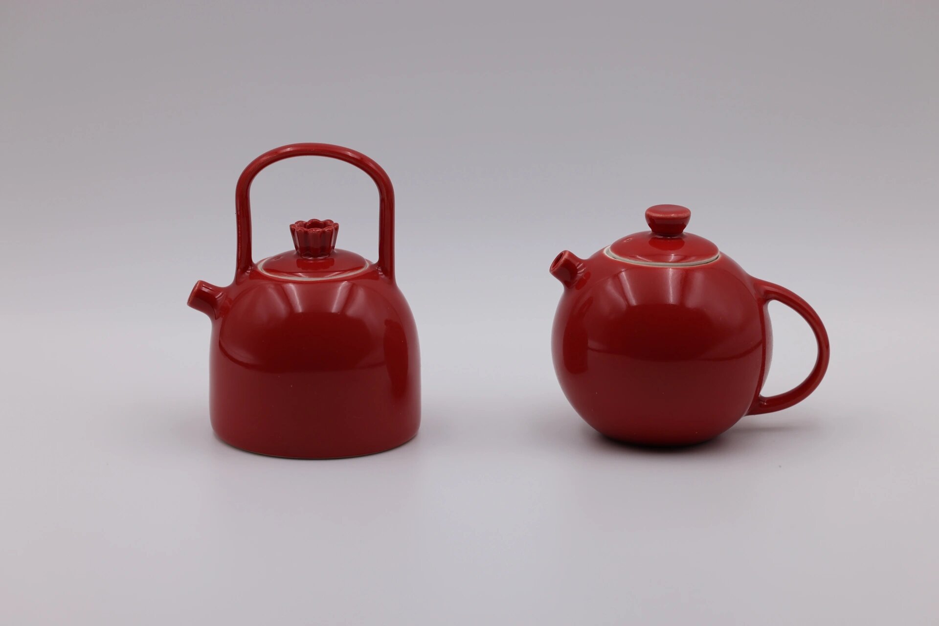 9899 红色小茶壶 实物红的很正