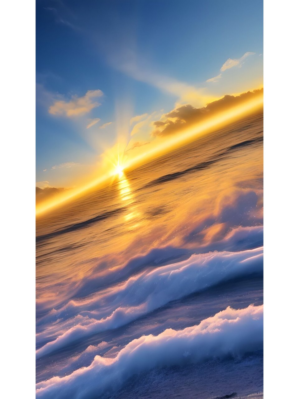 冬日大片 高清壁纸分享 冬日日出美景02