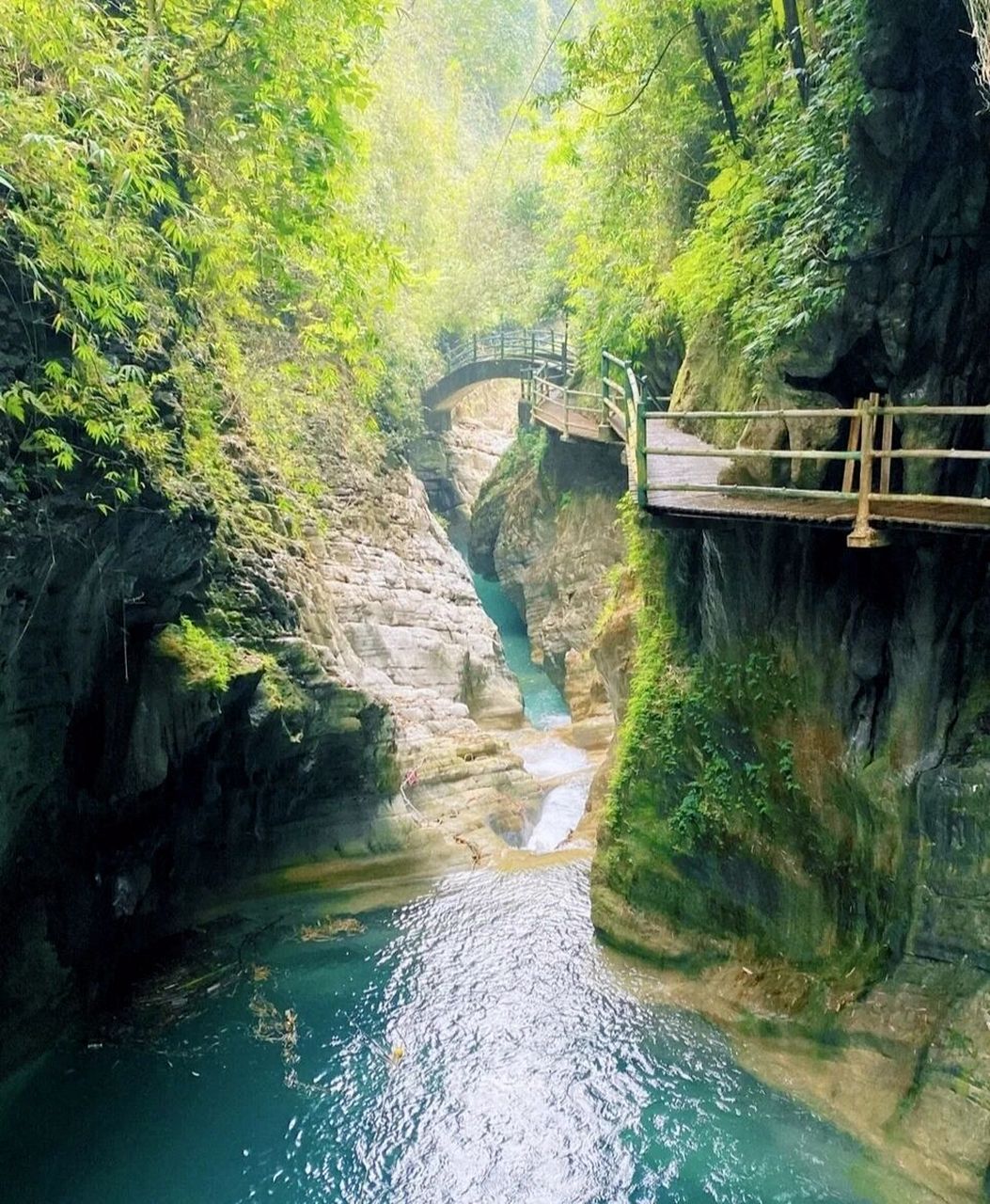 金刀峡一日游 沿途风景太美,使我不敢停下步伐.