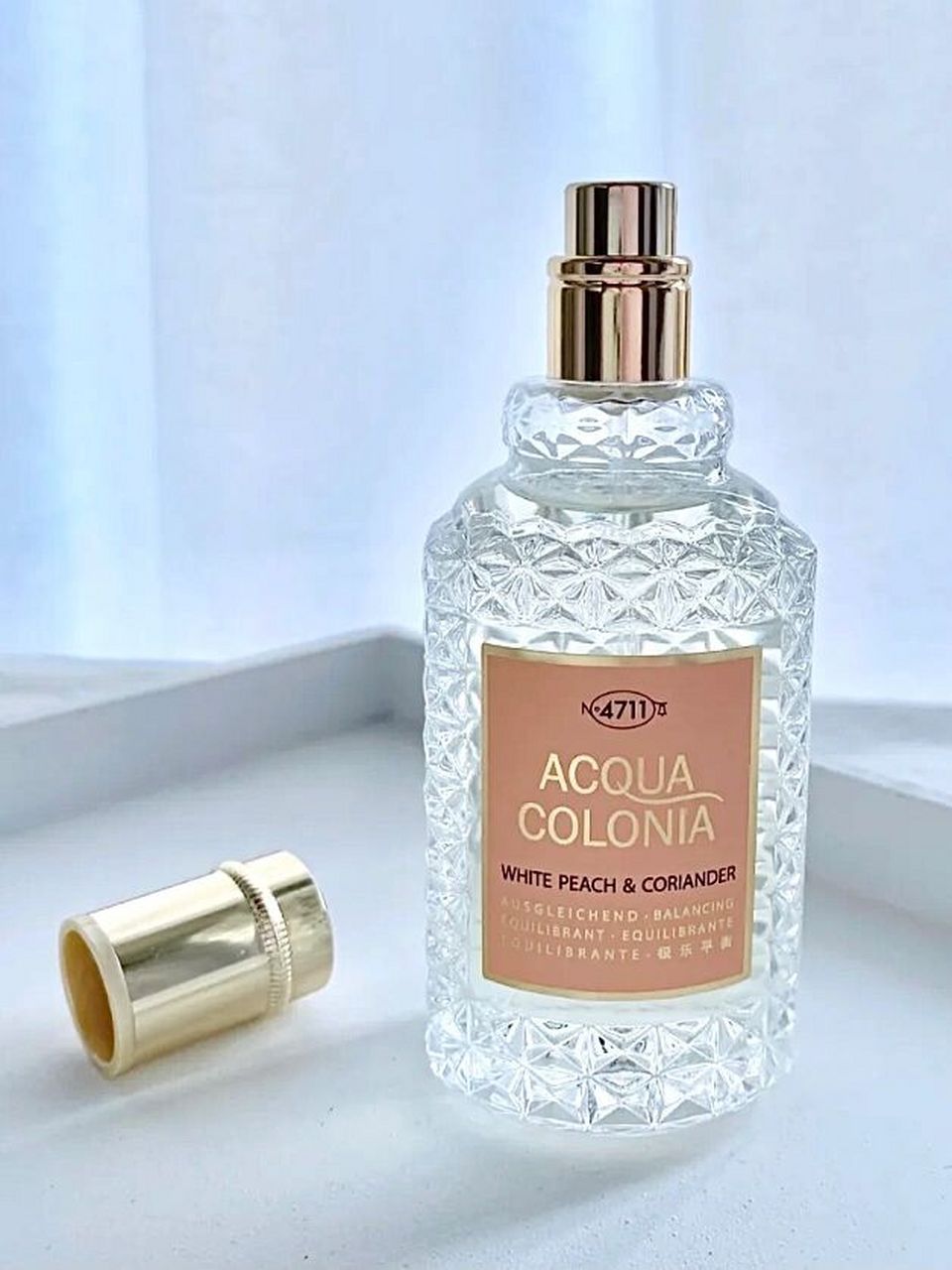 近期入手了4711白桃芫荽香水 超级少女心!