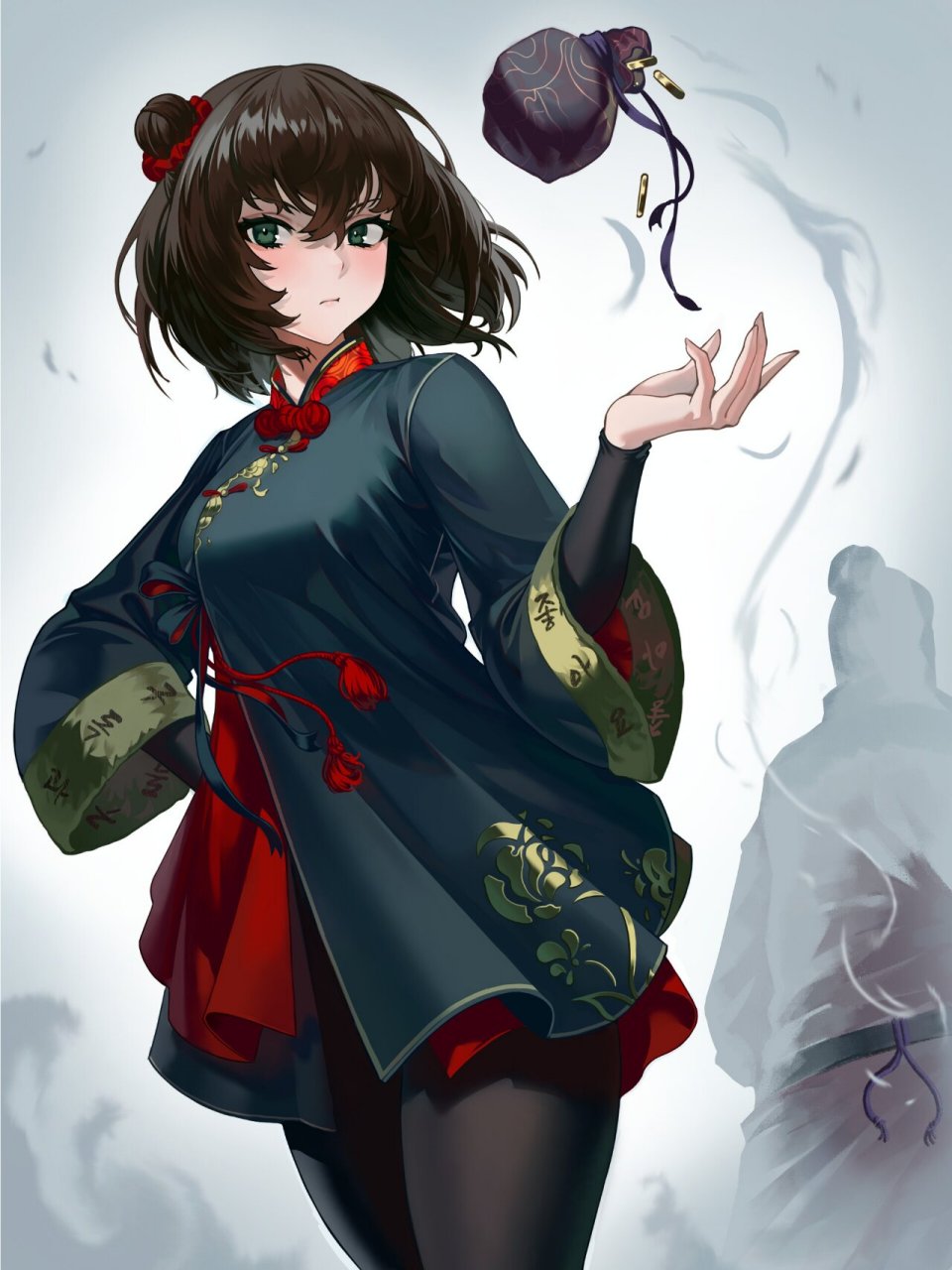 国风少女的二次元风!