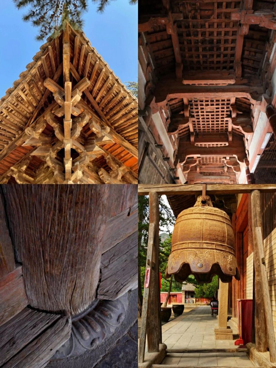 五台山佛光寺②|佛光寺塑像,壁画及细部 梦回大唐,我们多想在此能多