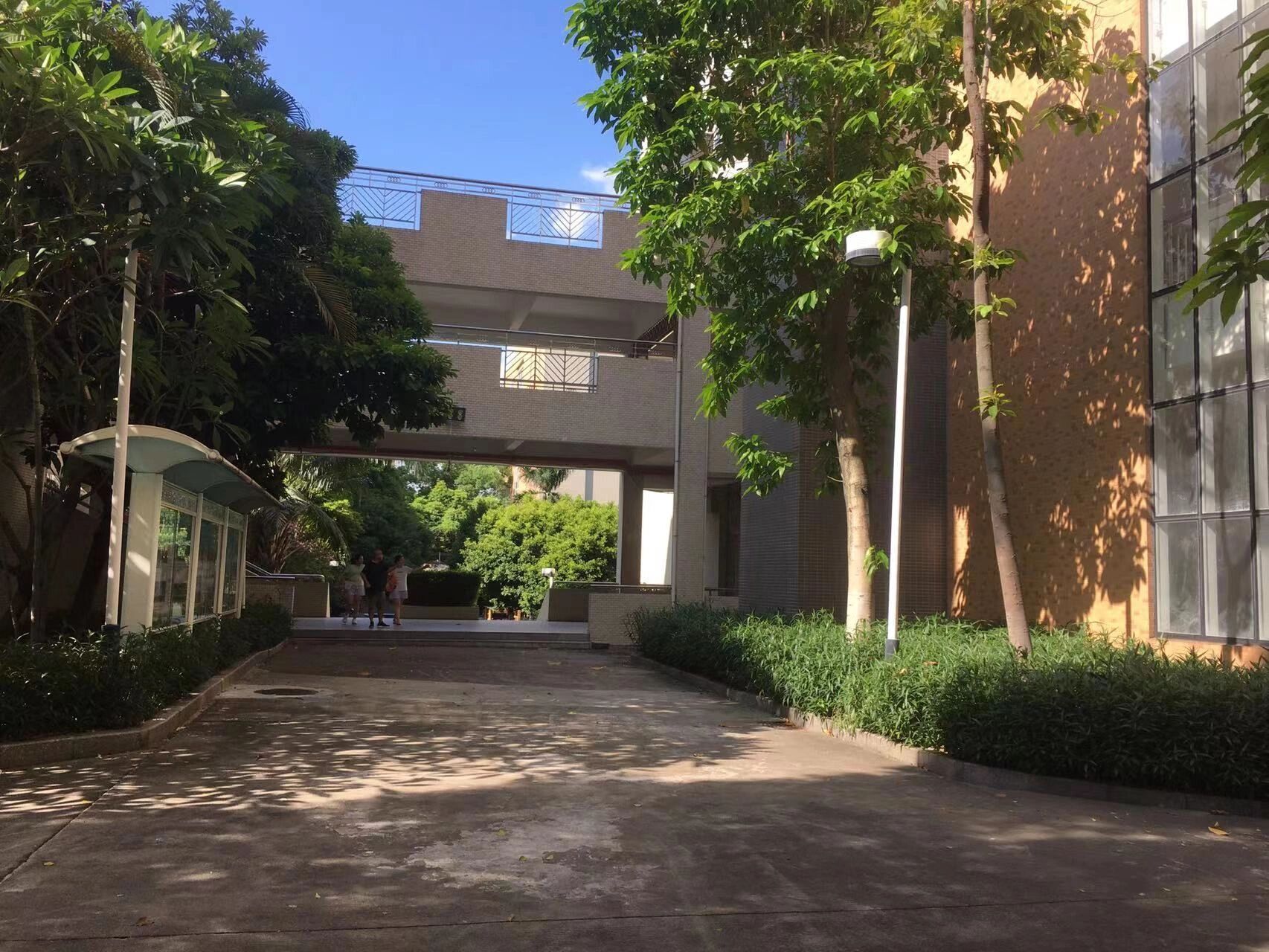参观新学校,,可园中学哦 可园中学真的挺大的,还有两个食堂,宿舍很