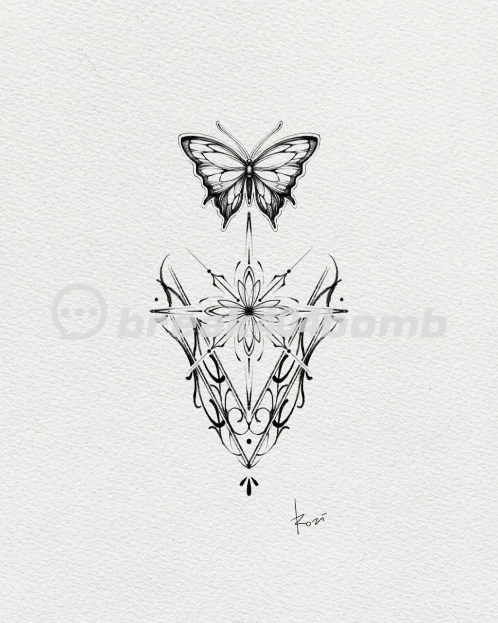 适合女生的纹身,蝴蝶纹身丨单针纹身线条 [偷笑]单针细致到每一寸肌肤