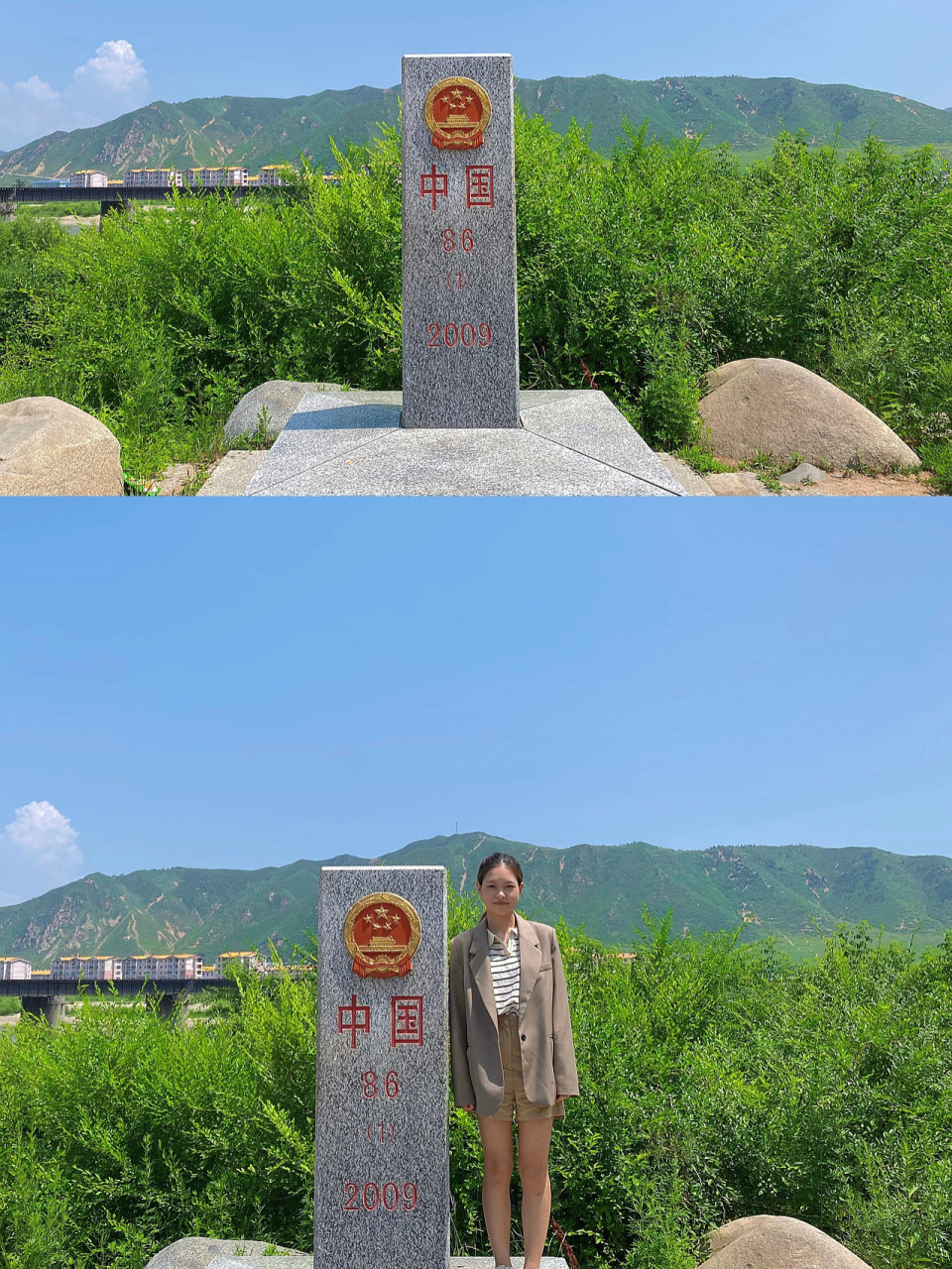 图们旅行78 界碑77国门77雕塑公园77日光山77百年部落本来