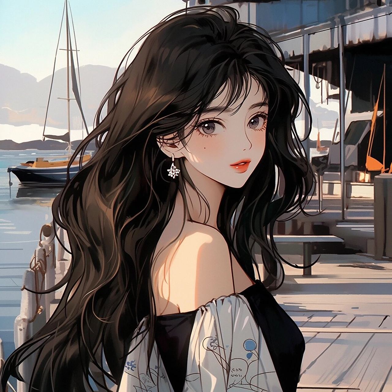 动漫头像,御姐女头像,知性美女!