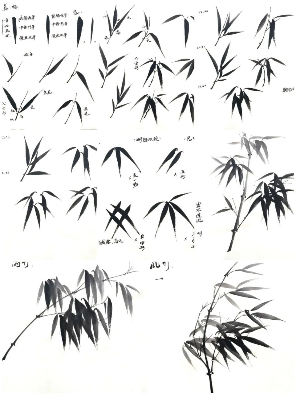 国画-竹子 国画-竹子