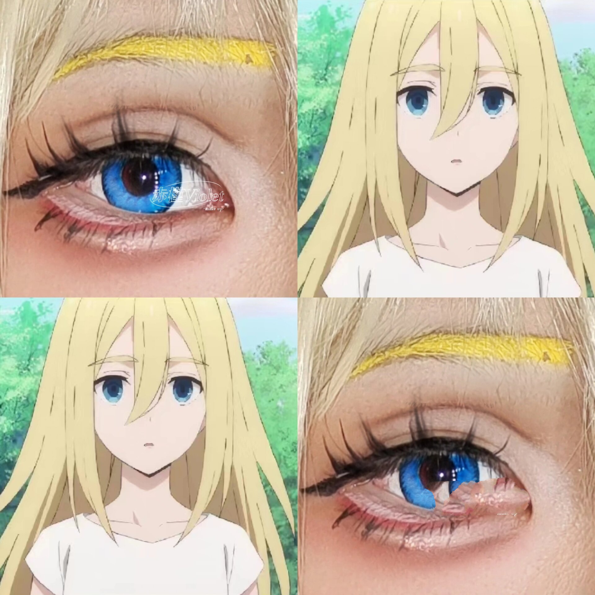 《杀戮天使》瑞吉儿cos眼妆 也可作为万用萌妹