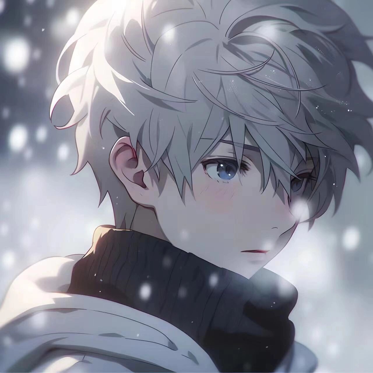 动漫男头,冬天值得保存的男头 #动漫男头# #男头# #男生头像# #好看