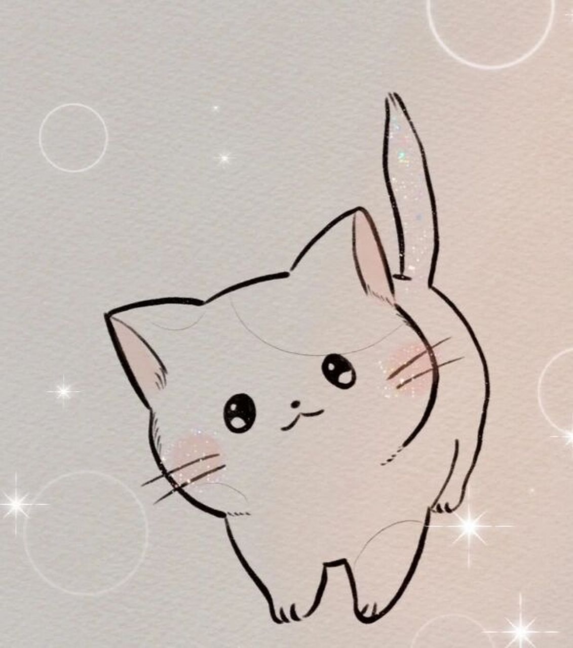 猫猫的简笔画94 猫猫的简笔画94