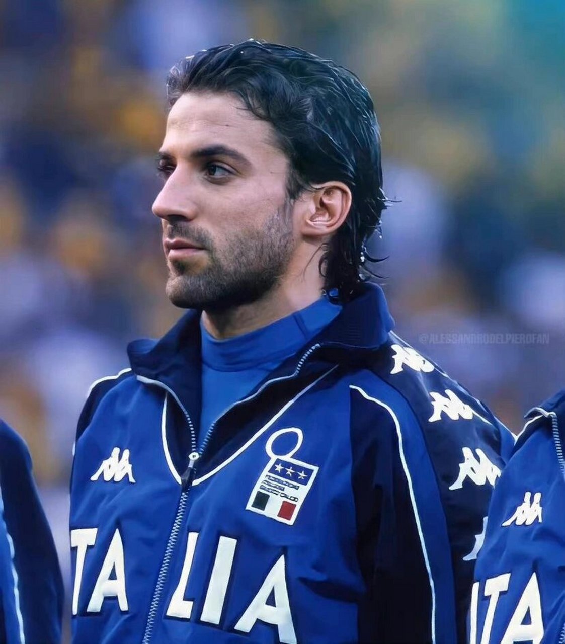 『颜粉』德尔·皮耶罗 年轻时候的皮耶罗这颜值简直帅的过分了典型的