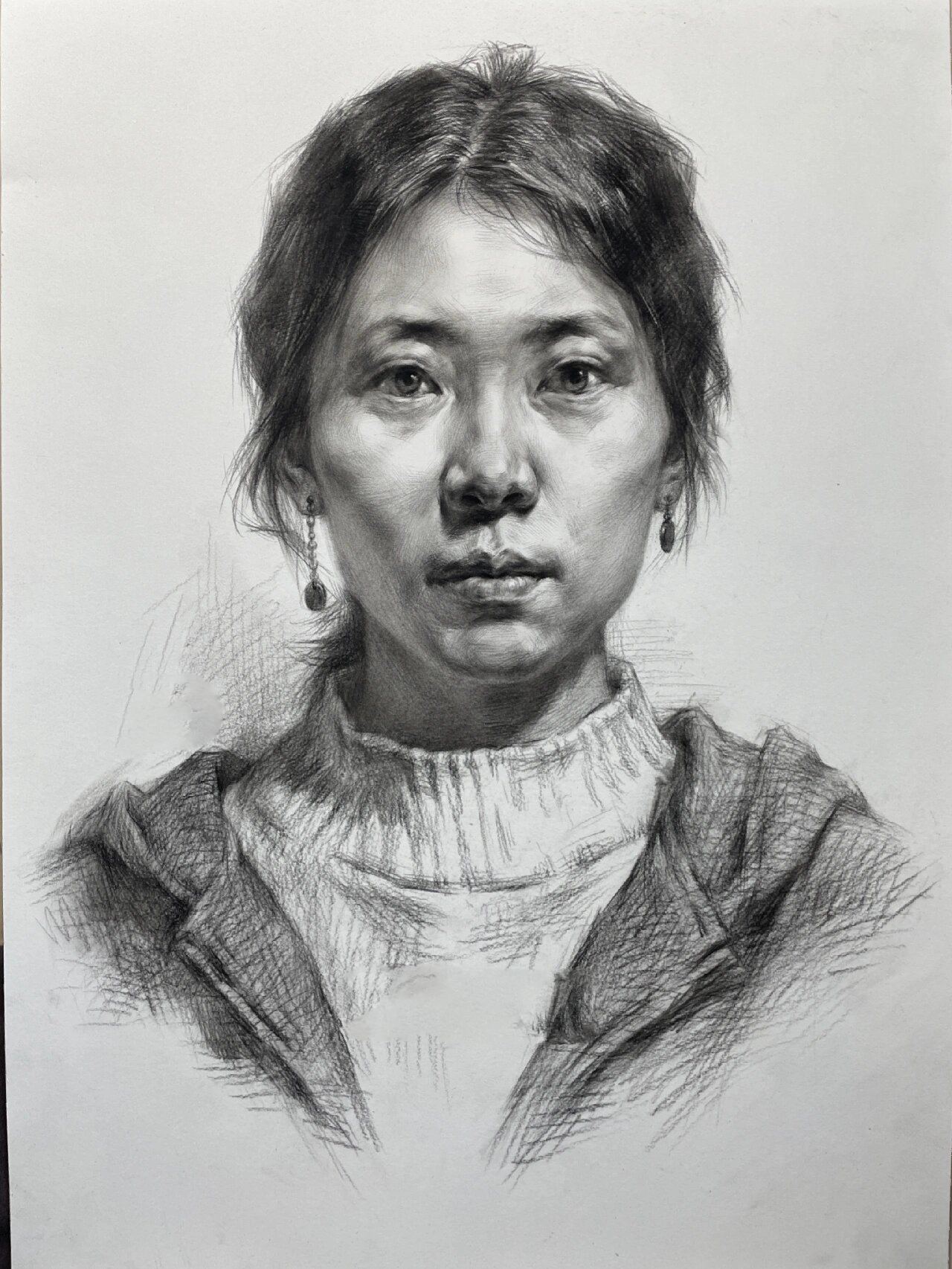 超多素描女青年头像合集,需要赶快来收藏吧!