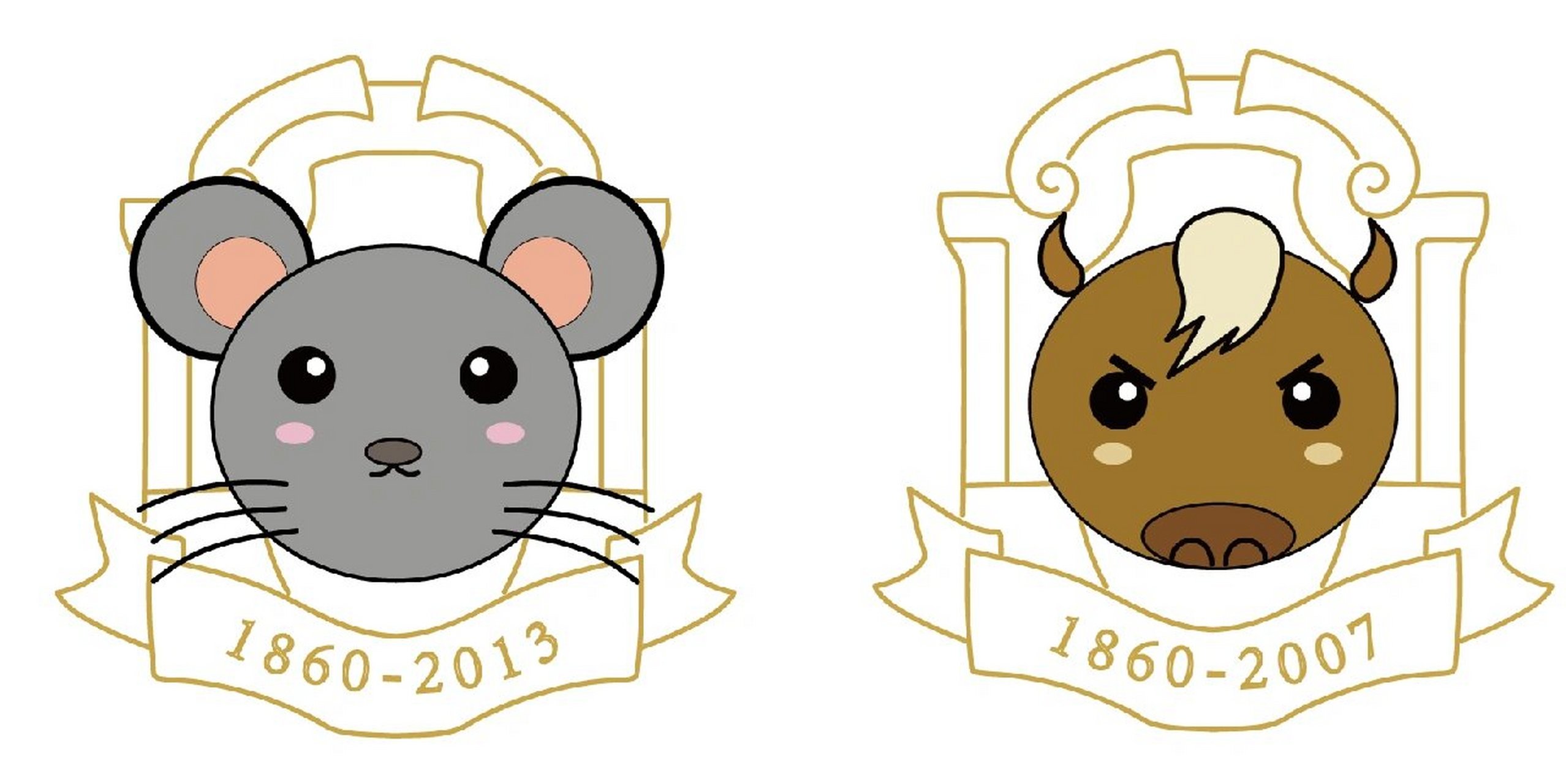 圆明园十二生肖兽首可爱简笔画 圆明园十二生肖兽首可爱简笔画