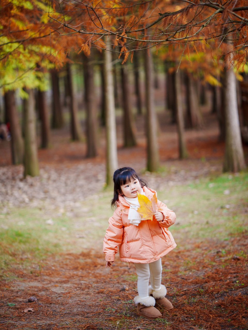 ootd|这个穿羽绒服的小女孩背影好可爱7615 冬日氛围感必须是羽绒