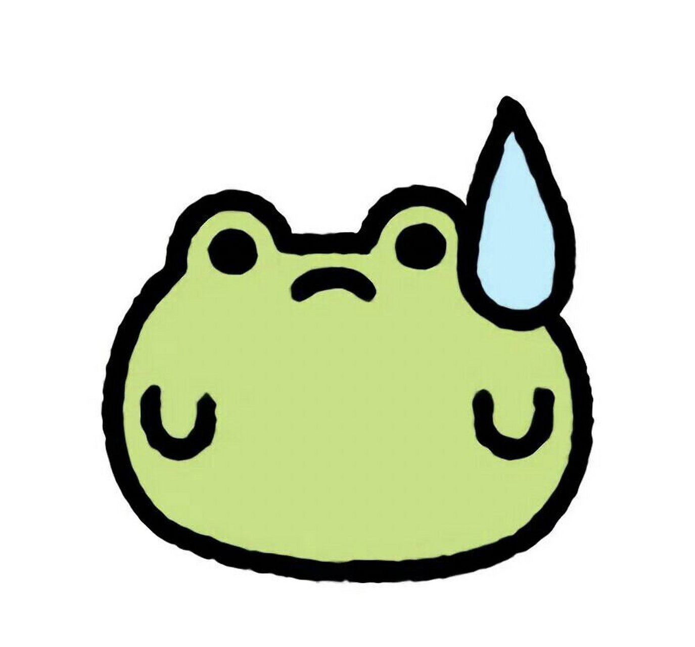 青蛙头像 抱走吱声