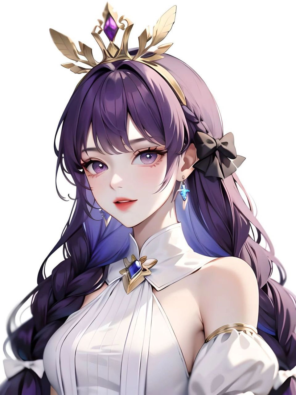 头像/紫色御姐～ 紫色头发也是我的梦想发色之一00