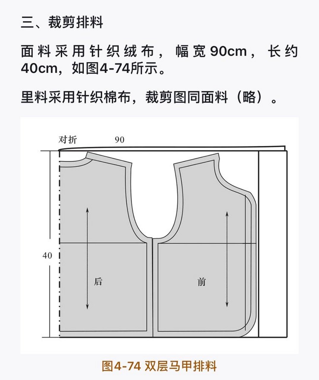 双层马甲的制作过程图片