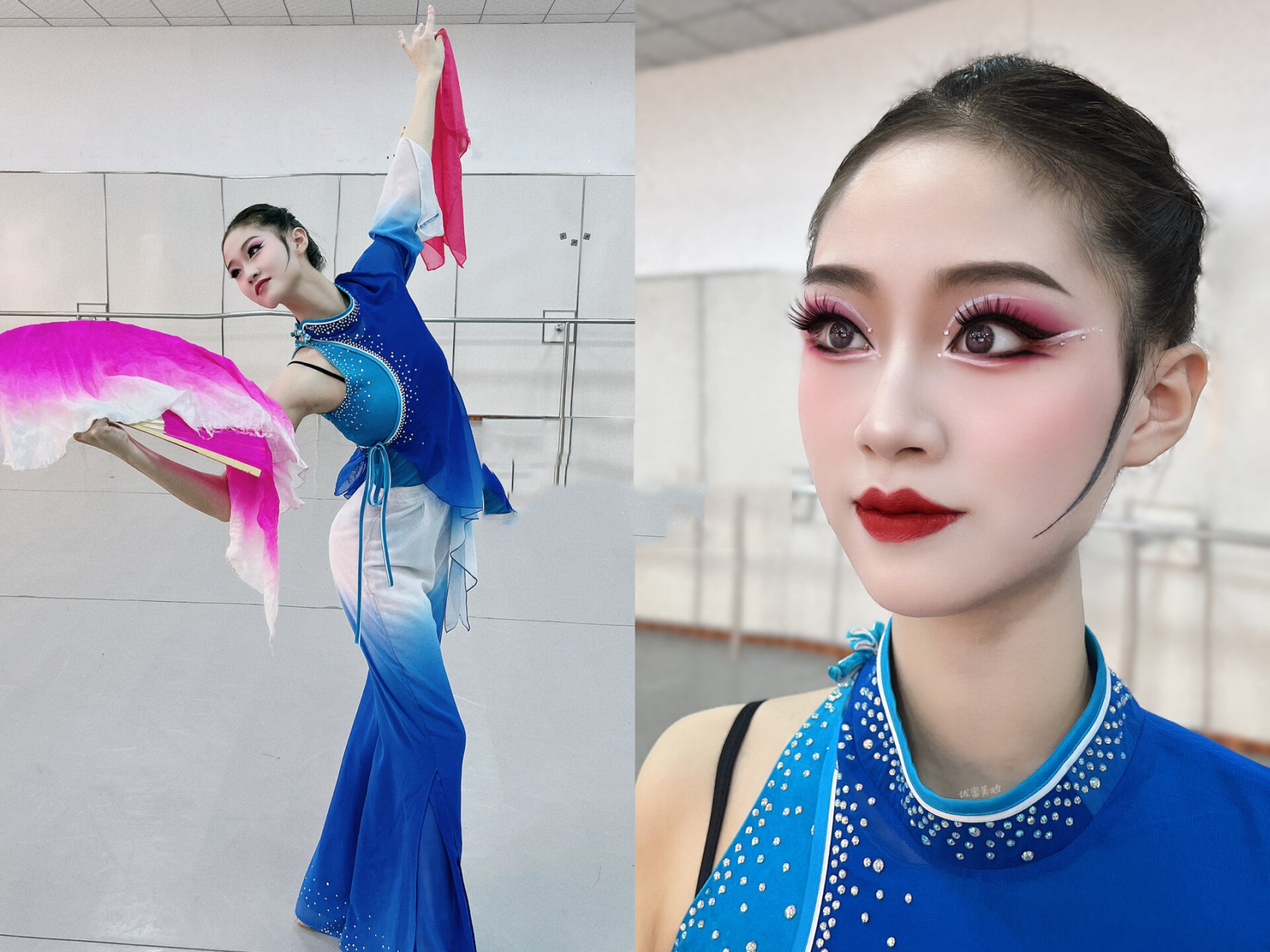 胶州秧歌舞蹈妆容|你还喜欢什么妆容?